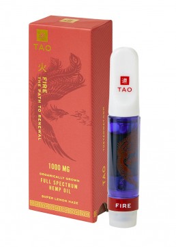 TAO Fire CBD oil Super Lemon Haze 1000mg