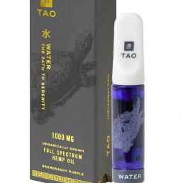 TAO Water CBD oil Granddaddy Purple 1000mg